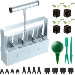 Bloqueur de sol manuel 5x5cm presse - mottes manuel pour semis pour jardin extrieur potager semis boutures ...