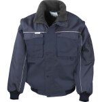 Blouson de travail pilote work guard result bleu marine s