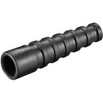 Bnc - plastic cble relief black for rg 59