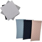 Bnhgo - lot de 3 tuis  lunettes souples avec chiffon de nettoyage pour lunettes de soleil, etui lunettes, ...