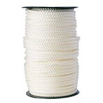 Bobine de 100 m drisse tress blanc - Ø10 mm