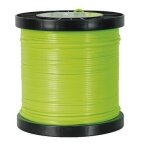 Bobine 80 m�tres fil carr� 3. 3 mm pour d�broussailleuse ribiland