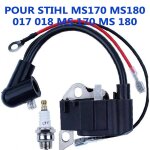 Bobine d'allumage et bougie d'allumage , pour stihl ms170 ms180 017 018 ms 170 ms 180 pièces de rechange ... Bobine d'allumage et bougie d'allumage , pour stihl ms170 ms180 017 018 ms 170 ms 180 pièces de rechange ...
