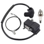 Bobine d'allumage pour dbroussailleuse stihl fs250 fs120 fs250r fs300 fs350 4134 - 400 -