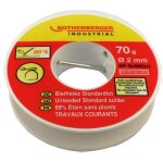 Bobine �tain standard 2mm, 70 g. rothenberger