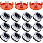 Bobine fil coupe bordure pour black et decker coupe - bordures, 12 bobine de fil debroussailleuse, 2 ...
