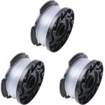 Bobine et fil de coupe - bordures compatibles avec black decker, remplace les modèles a6485, a6481, af ... Bobine et fil de coupe - bordures compatibles avec black decker, remplace les modèles a6485, a6481, af ...