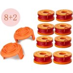 Bobine de fil de coupe - bordures pour worxedger, compatible avec les bobines de coupe - bordures worx, ...