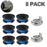 Bobine de fil de rechange pour coupe - bordures, 2 capuchons inclus, compatible avec les coupe - bordures ... Bobine de fil de rechange pour coupe - bordures, 2 capuchons inclus, compatible avec les coupe - bordures ...