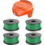 Bobines de rechange pour coupe - bordures a6486 avec couvercle 90583594, bobines de 0, 08  / 2 mm, 20 ...