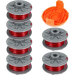 Bobine de rechange pour dbroussailleuse turbo smallcut article 2401, bobine de 1, 6 mm pour tondeuse ...