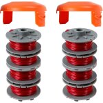 Bobine de rechange pour dbroussailleuse turbo smallcut article 2401, bobine de 1, 6 mm pour tondeuse ...