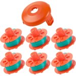 Bobine de rechange pour dbroussailleuse turbo smallcut article 2404 & 2402, 5367 - 20 bobine de rechange ...