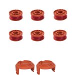 Bobine de remplacement de cordon de tondeuse � gazon pour worx wg150, wg160, wg175, wg180