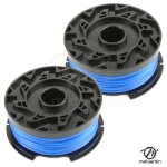 Bobineau fil pour coupe - bordure et rotofil pour black et decker 24288501 par 2