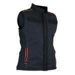 Bodywarmer de travail matelass femme lma madison gris / noir s
