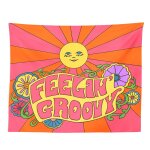 Boheme deco boheme deco tenture murale tenture murale hippie, soleil color�, d�coration murale psych�d�lique, ...
