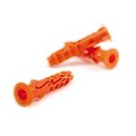 Bo�te de 100 chevilles nyl avec collerette spit - Ø 6 mm - l. 30 mm - 057070