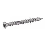 Bo�te 100 vis terrasse t�te frais�e r�duite inox a2 torx acton - double filet 5x70 - 623275x70