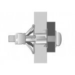 Bo�te de 50 chevilles placo spyder m6x65 scell - it