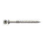 Bote de 500 vis terrasse inox Ø 5x60 mm a2 fts fischer 660608 - tf empreinte torx