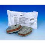 Bo�te de 8 filtres 3m s�rie 6000 pour demi masques 6200 et masques 6800