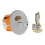 Bo�te capritherm + point de centre prof 50mm diam 67mm pour cloisons s�ches