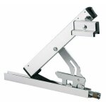 Bo�te compas pour ferme - imposte � tringle ol 90 - blanc 9010 geze