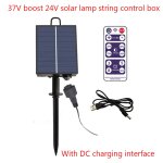 Boîte de contrôle de guirlande solaire étanche led kit de panneau solaire avec batterie lithium pour ... Boîte de contrôle de guirlande solaire étanche led kit de panneau solaire avec batterie lithium pour ...