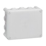 Boîte de dérivation rectangulaire - 155x110x74 mm - gris Boîte de dérivation rectangulaire - 155x110x74 mm - gris