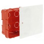 Bo�te de d�rivation � sceller 85 x 85 x 40 avec couvercle