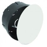 Bo�te d encastrement � couvercle Ø 80 x 40 crochet m�tallique