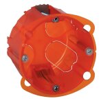 Bote  encastrer legrand batibox multimatriaux 1 poste profondeur 50mm