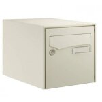 Bo�te aux lettres - 1 porte - coloris pierre - loft decayeux