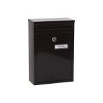 Bo�te aux lettres - arregui - zagu�n e5754 - acier - individuelle - noir