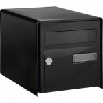Bo�te aux lettres - double face - noir - probat decayeux