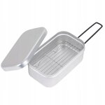 Bote  lunch cologique en alliage d'aluminium bento et straming bote  lunch + support