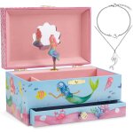 - bote a musique danseuse classique & parure assortie pour petites filles - 3 cadeaux ballerine pour ...