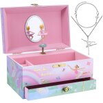 - bote a musique danseuse classique & parure assortie pour petites filles - 3 cadeaux ballerine pour ...