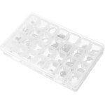 Bote de rangement de bijoux, support a bijoux, peut stocker des bagues, des boucles d'oreilles, des ...