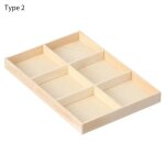 Bote de rangement en bois a plusieurs grilles, support de bonsa, support de pot de fleurs, outil cosmtique ...