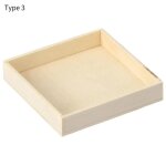 Bote de rangement en bois a plusieurs grilles, support de bonsa, support de pot de fleurs, outil cosmtique ...