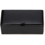 Bote de rangement en cuir synthtique pour boutons de manchette - ecrin de rangement pour boutons de ...