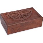 Bote de rangement dcorative en bois faite a la main pour bijoux motif arbre de bouddha style vintage ...