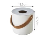 Bote de rangement de mouchoirs de bureau, salon, chambre a coucher, ceinture crative, portable, organisateur ...