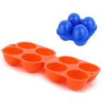 Bo�te a ¿ufs portable en pp antid�rapant, conteneur de stockage d'�ufs a 4 compartiments pour camping ...