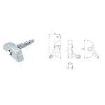 Bo�tier de m�canisme pour serrure panama 1 point noir - fapim - 8012i 37