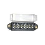 Boitier porte fusibles enfichables (8 places) cosses en dessous