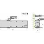 Boîtier ts73v force 2 à 4 - blanc Boîtier ts73v force 2 à 4 - blanc