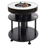 Bol de feu avec grill hwc - k95, foyer grill bbq, plaque de grill surface de dépôt, acier inox emaillé ... Bol de feu avec grill hwc - k95, foyer grill bbq, plaque de grill surface de dépôt, acier inox emaillé ...